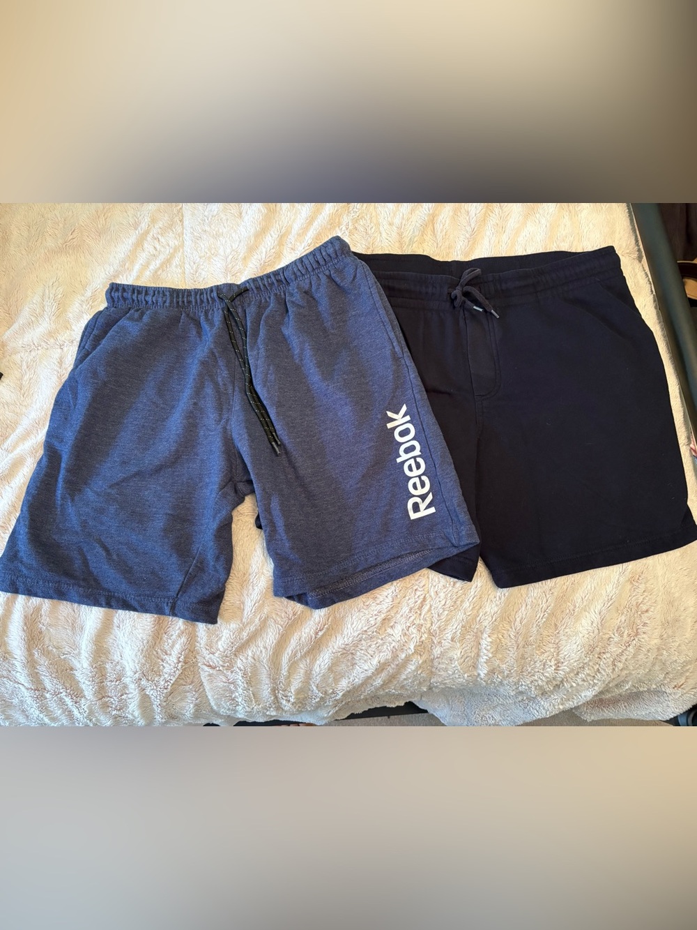 Men’s large lounge sweatshorts- 2 pair